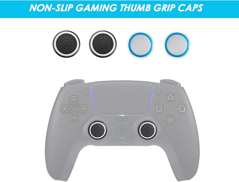 Veanic Replacement Thumbsticks Compatible with PlayStation 5 DualSense Wireless Controller, 3D Joystick Module Parts Analog Caps Compatible with Sony PS5 Controller 4pcs - Image 4